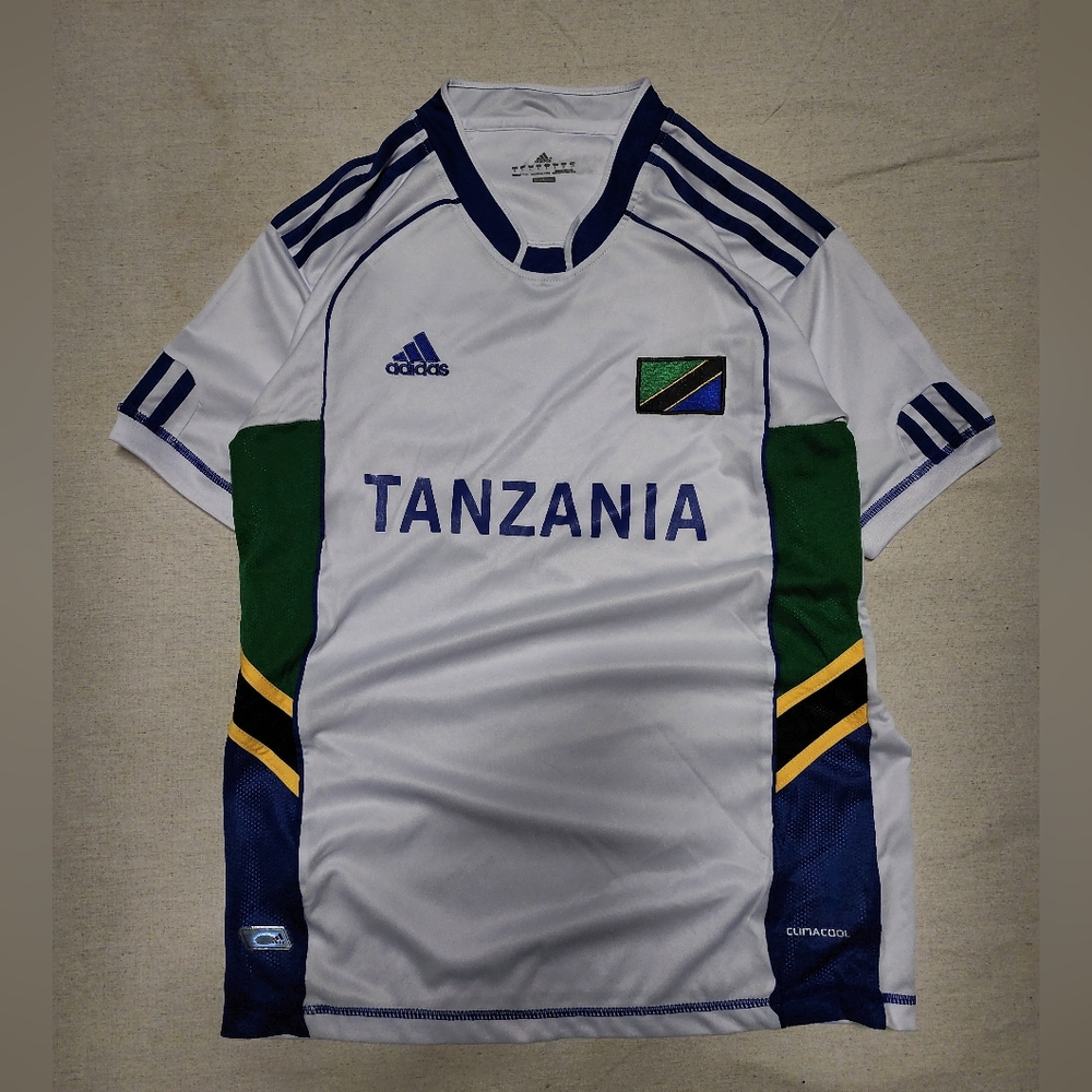 VTG Adidas Climacool Tanzania Mens Jersey